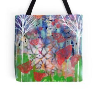 "Painted Lady" Tote Bag