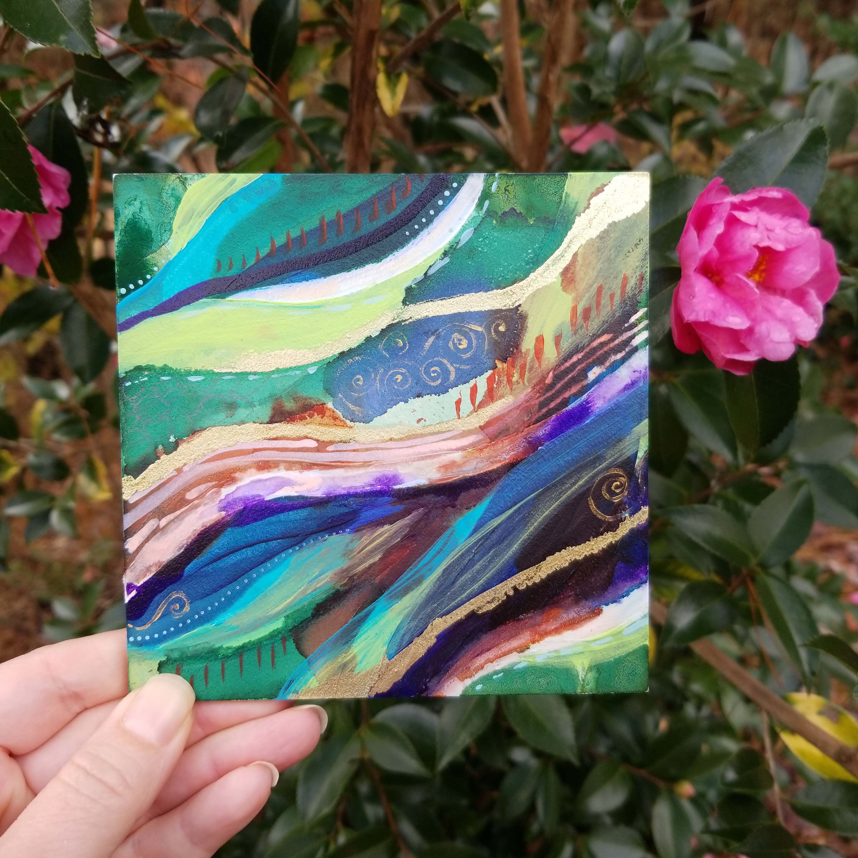 Fertile Ground {Painting Video & Poem} - Thrive True with Julia Ostara