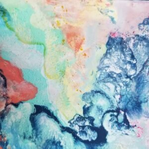 Swimming Through Sea Fans Close Up at Coral Reef in Islamorada Florida Keys